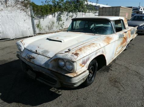 Affordable Square Bird 1960 Ford Thunderbird Barn Finds Affordable Square Bird 1960 Ford Thunderbird Barn Finds