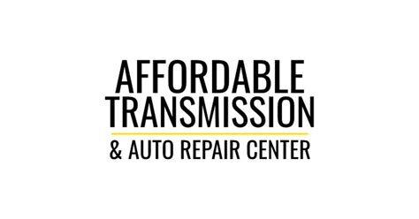 Top Tips for Finding an Affordable Transmission Repair