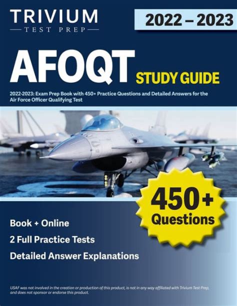 Afoqt Study Guide 2022 2023 Exam Prep Book With 450 Practice Questions And Detailed Answers For The Air Force Officer Qualifying Test Simon Elissa 9781637981962 Amazon Com Books Afoqt Study Guide 2022 2023 Exam Prep Book With 450 Practice Questions And Detailed Answers For The Air Force Officer Qualifying Test Simon Elissa 9781637981962 Amazon Com Books