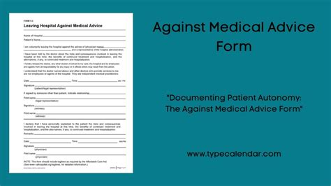 Against Medical Advice