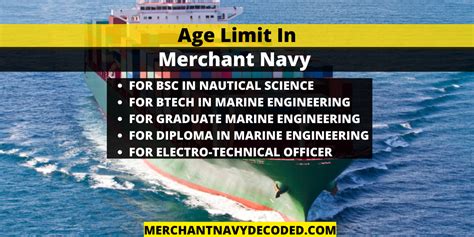 Age Limit In Merchant Navy Jmdi Academy