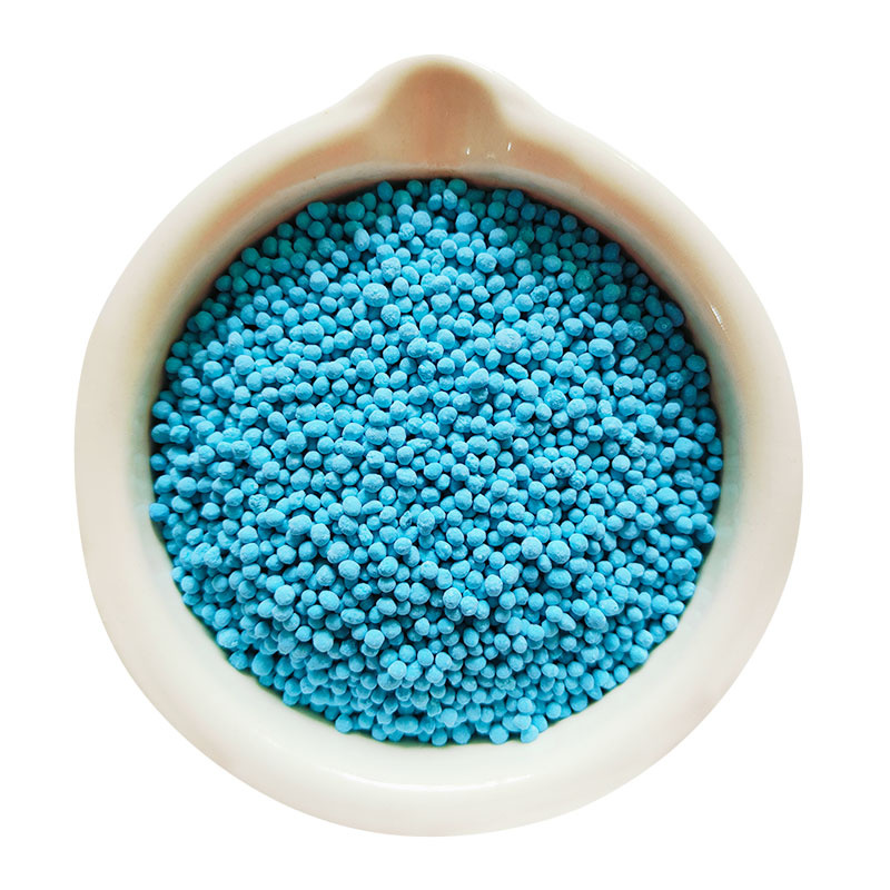 Agricultural Grade Npk Compound Fertilizer Npk 12 12 17 2Mgo Te Blue