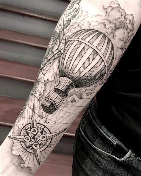 Air Balloon Tattoo