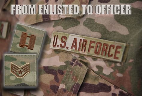 Air Force Enlisted To Officer
