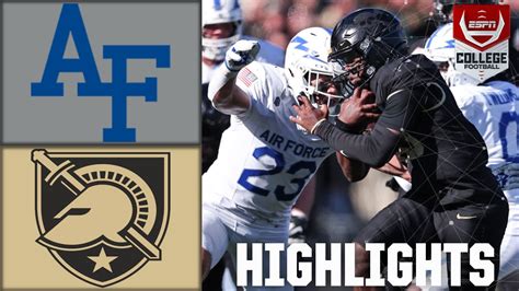 Air Force Falcons Vs Army Black Knights Full Game Highlights Espn College Football