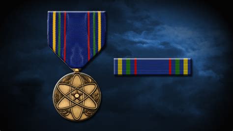 Air Force Nuclear Deterrence Operations Service Medal Ribbon Rank