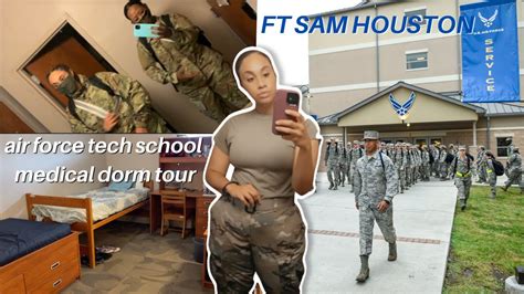 Air Force Tech School Medical Dorms Tour Ft Sam Houston During