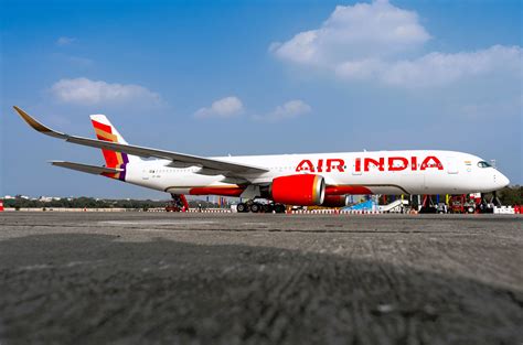 Air India To Operate Airbus A350 Aircraft To New York Newark From November