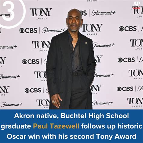Akron Buchtel High School Graduate Paul Tazewell Follows Up Historic Oscar Win With His 2Nd Tony Akron Buchtel High School Graduate Paul Tazewell Follows Up Historic Oscar Win With His 2Nd Tony