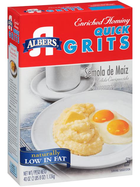 Alber S Quick Grits Box Pantry Staple Breakfast Hot Cereal Pantrystaples Breakfastfoods Grits