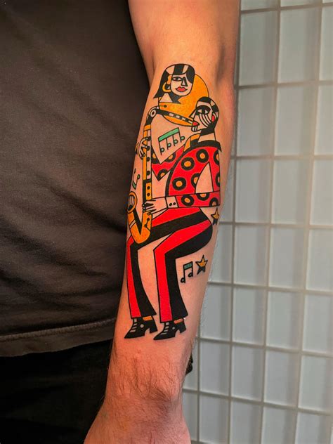 Albertinodabologna Nyc East River Tattoo Traditionaltattoos