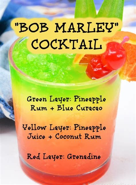 Alcoholic Drinks Best Bob Marley Cocktail Recipe Easy And Simple