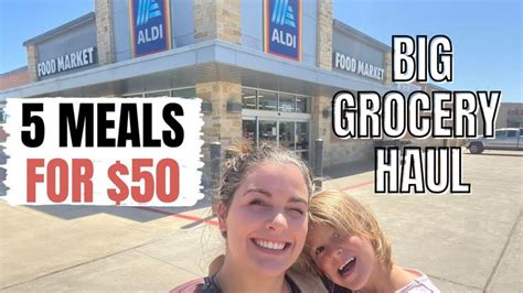 Aldi Grocery Haul 2022 Amp Meal Plan 10 Family Dinners On A Budget