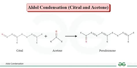 Aldol Condensation Geeksforgeeks