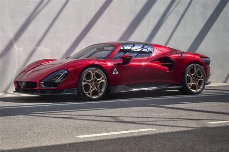 Alfa Romeo 33 Stradale Supercar Unveiled With V6 And Ev Options Carexpert