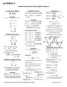 Alg 2 Regents Prep Guide
