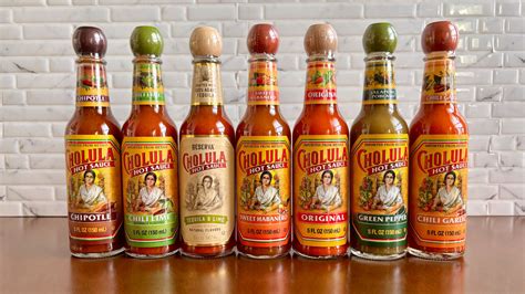 All 8 Cholula Hot Sauce Flavors Ranked
