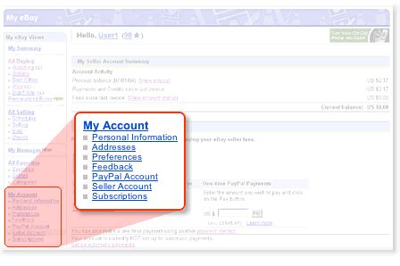 All About My Ebay My Account All About My Ebay My Account