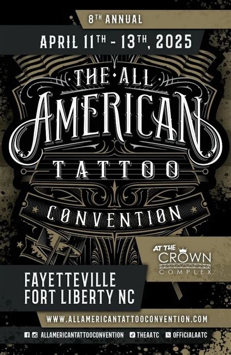 All American Tattoo Convention 2025 April 2025 United States Inkppl
