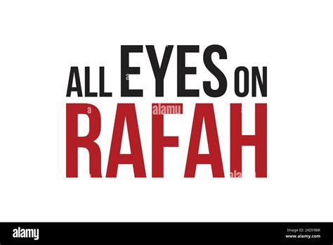 All Eyes On Rafah Red And Black Graphic Design For T Shirt Banner All Eyes On Rafah Red And Black Graphic Design For T Shirt Banner