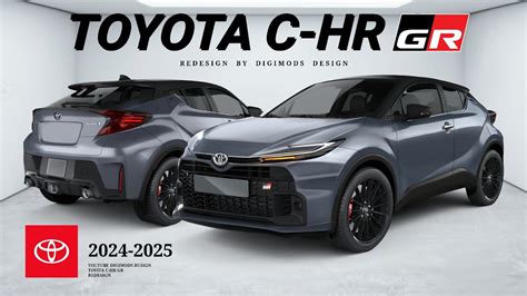 All New Toyota C Hr 2024 2025 Redesign Digimods Design Youtube