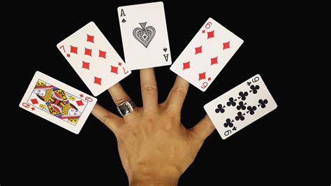 Amazing 5 Cards Best Magic Card Trick With Tutorial Youtube