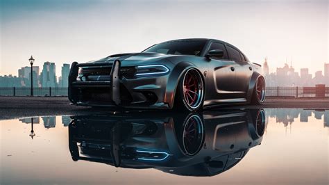 Amazing Dodge Charger Hellcat Wallpaper 4K Download Muscle Car