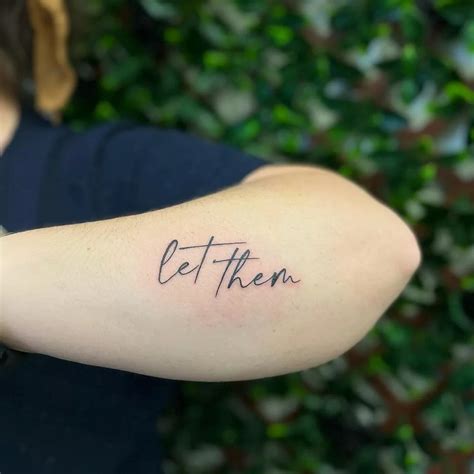 Amazing Let Them Tattoos Idea With Meaning Amp Tips Zestvine 2025