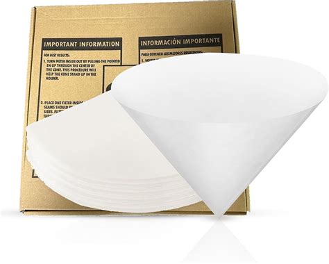 Amazon Com 100 Filters Commercial Deep Fryer Oil Filter Paper Cones 100 Count With 10 Inch Chrome Plated Steel Filter Holder Stand Cooking Oil Filters Non Woven Premium Cones Home Kitchen