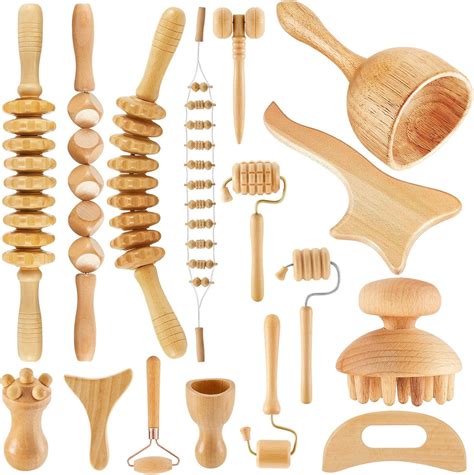 Amazon Com 16 In 1 Wood Therapy Massage Tools Set Maderoterapia Kit Amazon Com 16 In 1 Wood Therapy Massage Tools Set Maderoterapia Kit