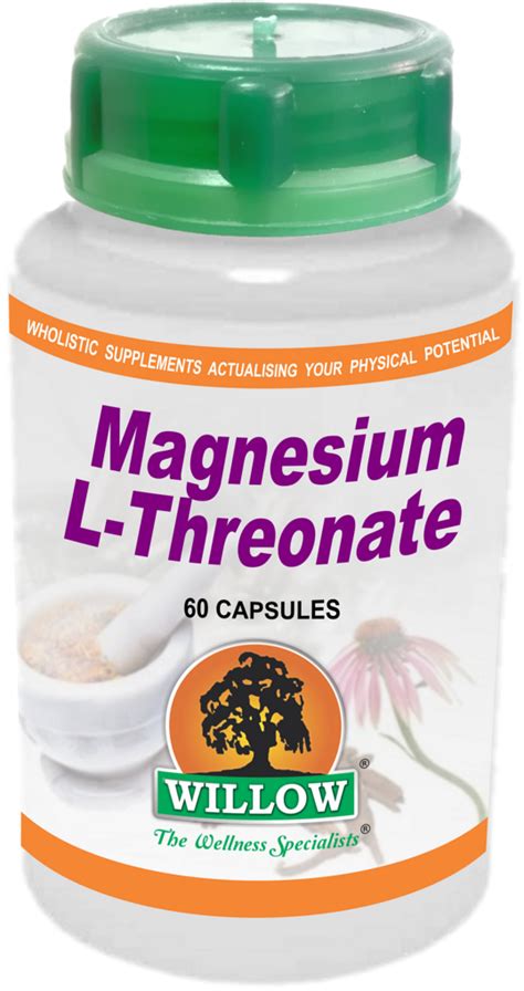 Amazon Com 60 Capsules Magnesium L Threonate Capsules 500Mg