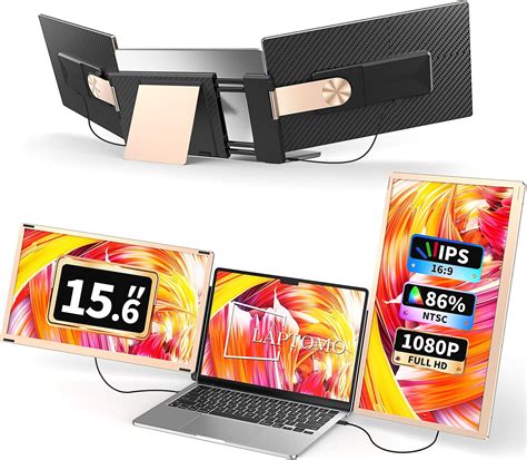Amazon Com Ashata 15 Inch Laptop Monitor Extender Portable Monitor
