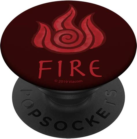 Amazon Com Avatar The Last Airbender Nation Elements Symbols Popsockets Adhesive Popgrip Cell Phones Accessories