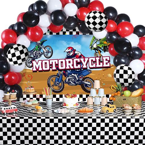Amazon Com Capoda 72 Pieces Motorcycle Truck Party Decorations Dirt Bike Motocross Backdrop Tablecloth With Balloons Extreme Truck Theme Decor Set For Birthday Party Supplies Toys Games Amazon Com Capoda 72 Pieces Motorcycle Truck Party Decorations Dirt Bike Motocross Backdrop Tablecloth With Balloons Extreme Truck Theme Decor Set For Birthday Party Supplies Toys Games