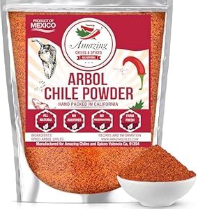 Amazon Com Chile De Arbol Dried Red Chili Pepper Powder 8Oz Amazon Com Chile De Arbol Dried Red Chili Pepper Powder 8Oz