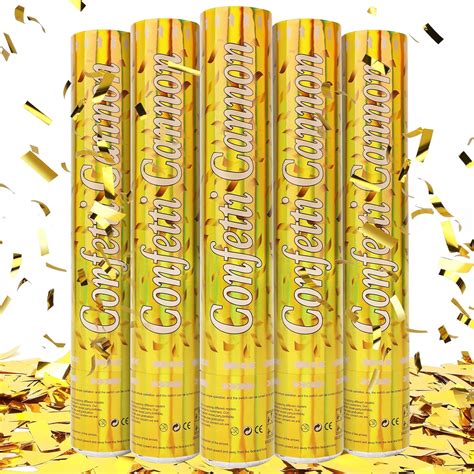 Amazon Com Confetti Cannon 5 Packs Gold Confetti Poppers 12 Inch Party Poppers Confetti Shooters For Birthday Wedding Graduation Anniversary Parties Christmas New Year S Eve And Any Celebration Home Kitchen Amazon Com Confetti Cannon 5 Packs Gold Confetti Poppers 12 Inch Party Poppers Confetti Shooters For Birthday Wedding Graduation Anniversary Parties Christmas New Year S Eve And Any Celebration Home Kitchen