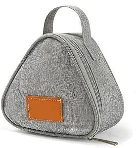 Amazon Com Couponhub Mini Reusable Snack Bags Multipurpose Picnic Handbags Large Capacity Sandwich Bag Easy To Use Durable Food Container For Work Travel Black Home Kitchen