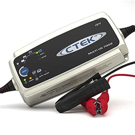 Amazon Com Ctek Multi Us 7002 12V Battery Charger For Cars Suvs And Trucks All Weather Smart Charger Battery Tender Charger Battery Desulfator Battery Maintainer Power Supply Mode And Reconditioning Mode