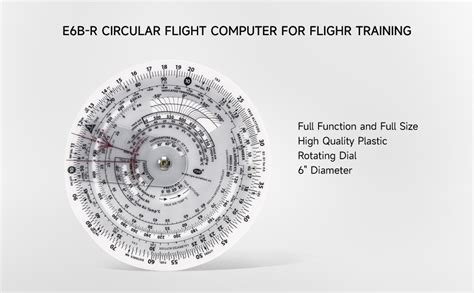 Amazon Com Cya E6b R 6 Diameter Circular Flight Computer Upgrade