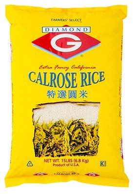 Amazon Com Diamond G Calrose Rice 15Lb Grocery Gourmet Food Amazon Com Diamond G Calrose Rice 15Lb Grocery Gourmet Food