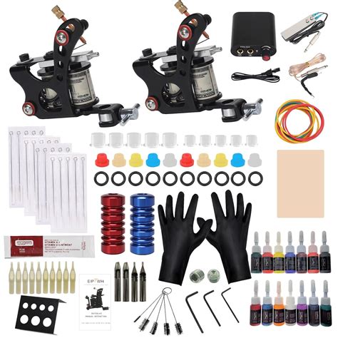Amazon Com Eiptwh Tattoo Kit 2 Tattoo Machine Sterile Needles Grips Amazon Com Eiptwh Tattoo Kit 2 Tattoo Machine Sterile Needles Grips