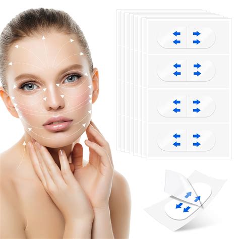 Amazon Com Evpct 128Pcs Face Facial Medical Wrinkle Tapes Wrinkle