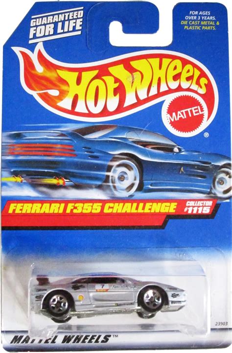 Amazon Com Hot Wheels 1999 Ferrari F355 Challenge Gray Car Collector 1115 Toys Games Amazon Com Hot Wheels 1999 Ferrari F355 Challenge Gray Car Collector 1115 Toys Games