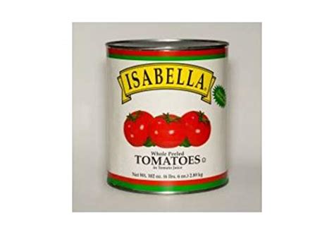 Amazon Com Isabella Whole Peeled Tomatoes In Juice 6 Lbs 6 Oz Can Grocery Gourmet Food