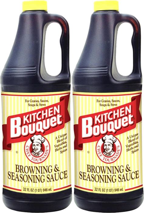 Amazon Com Kitchen Bouquet Browning Seasoning Sauce 32 Oz Meat Seasoningss Grocery Gourmet Food