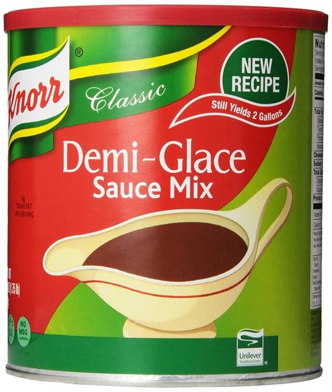 Amazon Com Knorr Demi Glace Sauce Mix 28 Ounce Canister Grocery Gourmet Food