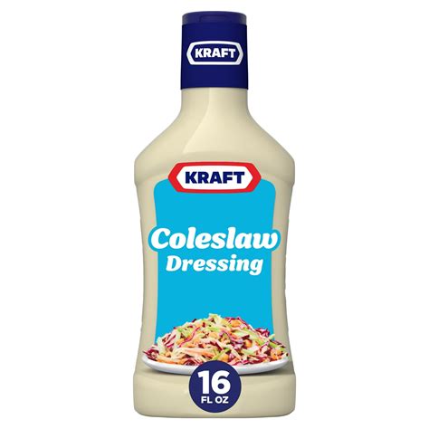 Amazon Com Kraft Coleslaw Salad Dressing 1 0 Ga Italian Dressings Grocery Gourmet Food