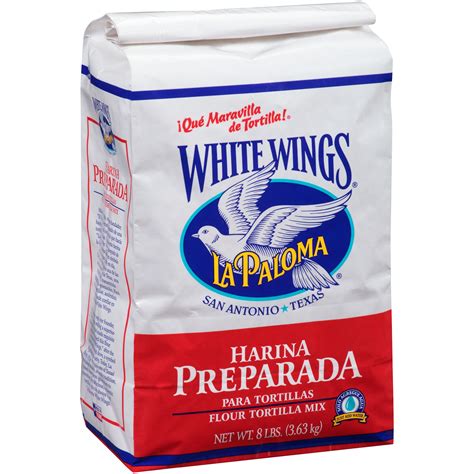 Amazon Com La Paloma White Wings Flour Tortilla Mix 20 Pound Wheat Flours And Meals Grocery Gourmet Food