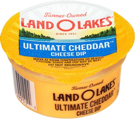 Amazon Com Land O Lakes Ultimate Cheddar Cheese Dip 3 Ounce Cup 140 Per Case Grocery Gourmet Food
