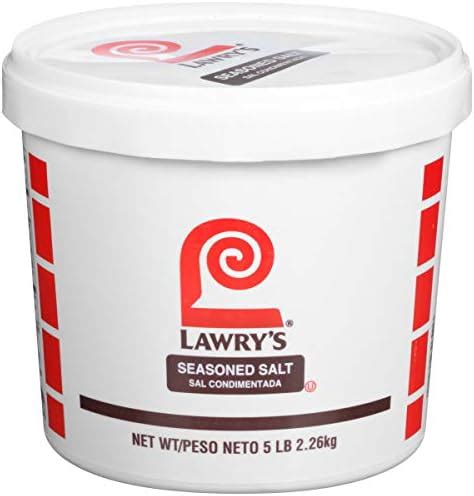 Amazon Com Lawrys Seasoned Salt 5 Lb One 5 Pound Container Of All Amazon Com Lawrys Seasoned Salt 5 Lb One 5 Pound Container Of All